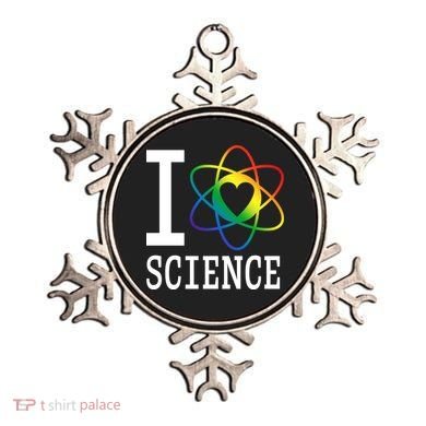I Heat Science Ornament