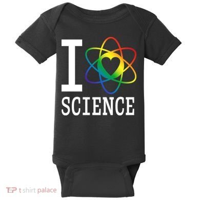 I Heat Science Baby Bodysuit