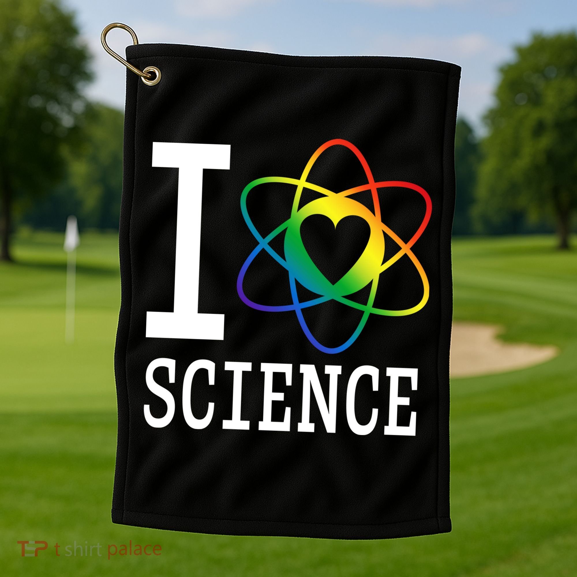 I Heat Science Golf Towel