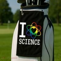 I Heat Science Golf Towel thumb 2