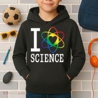 I Heat Science Kids Hoodie thumb 2