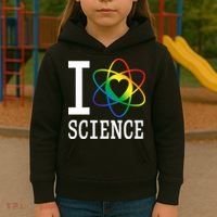 I Heat Science Kids Hoodie thumb 3