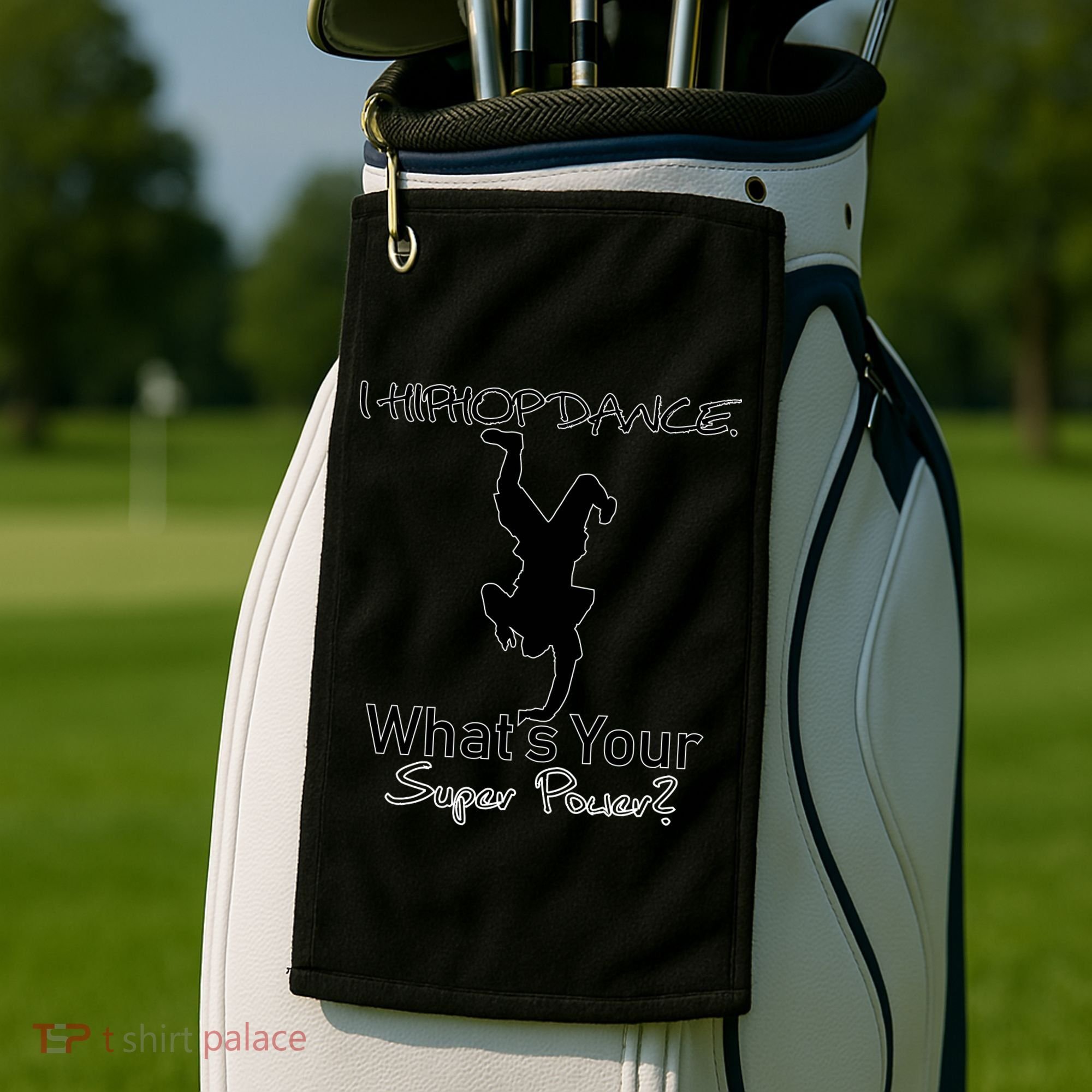 I Hip Hop Dance  Golf Towel