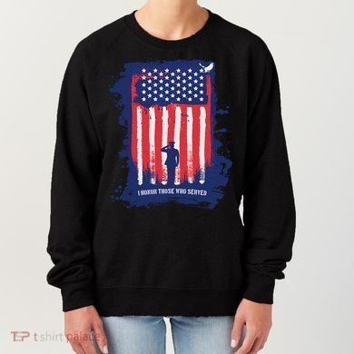 I Honor Those Who Served Women's Sweatshirt