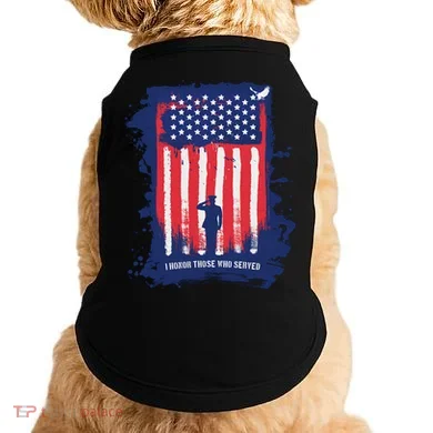 I Honor Those Who Served Doggie Tank