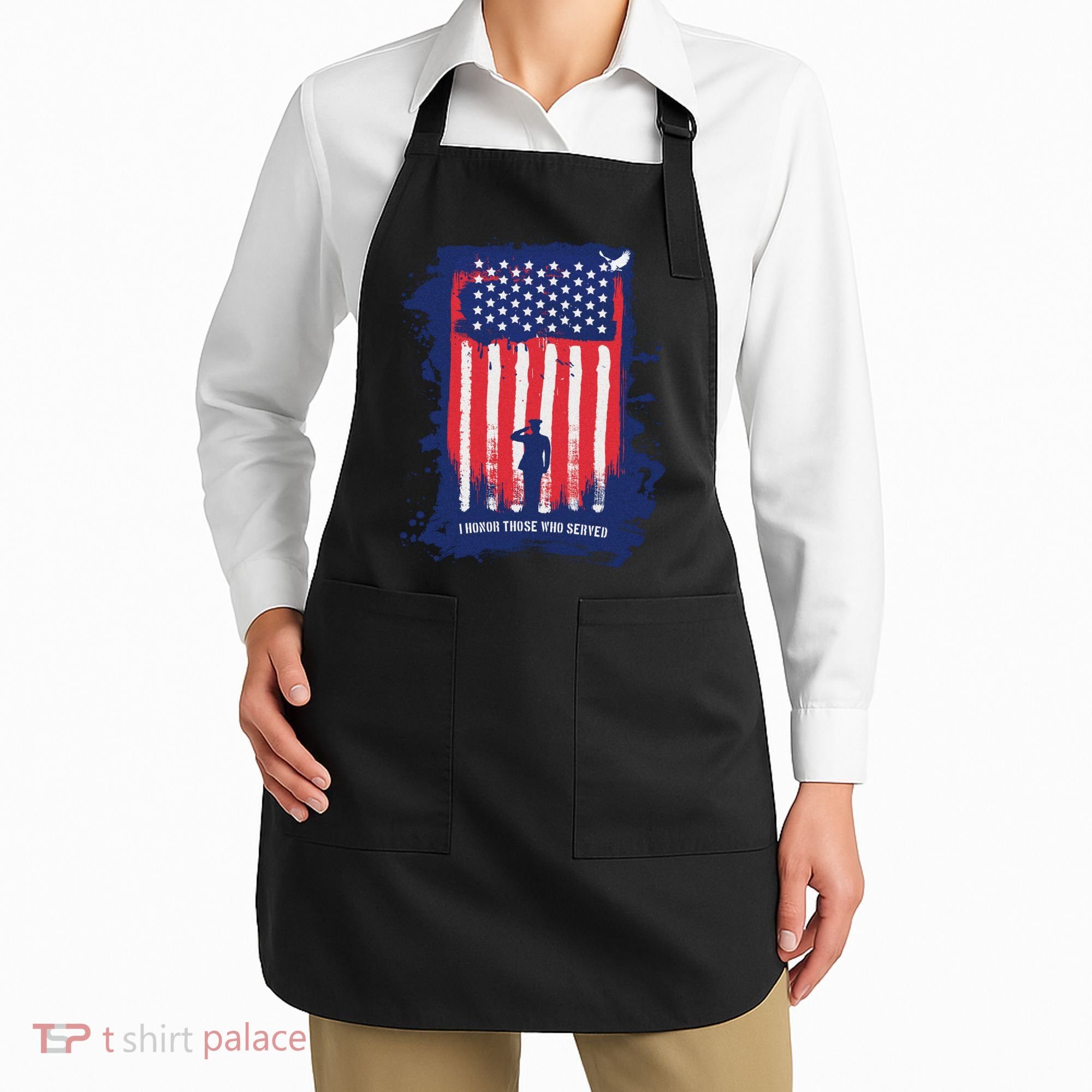 I Honor Those Who Served Apron