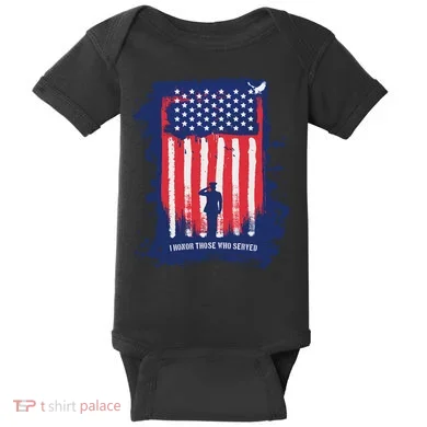 I Honor Those Who Served Baby Bodysuit