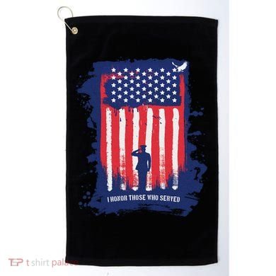 I Honor Those Who Served Golf Towel