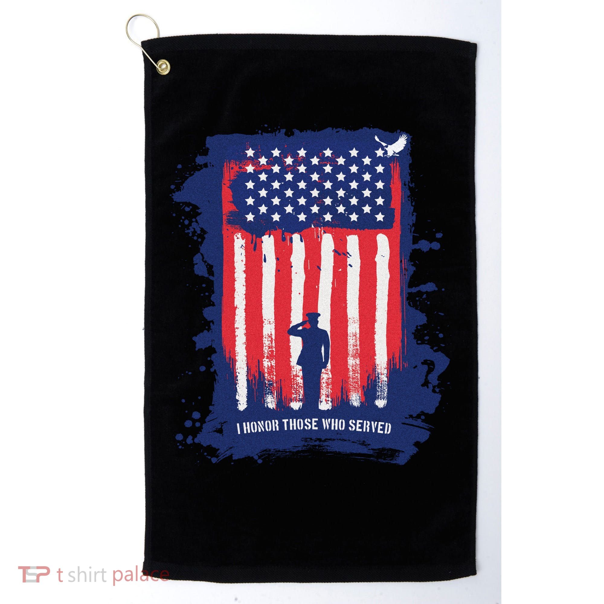 I Honor Those Who Served Golf Towel