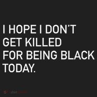 I Hope I don't Get Killed For Being Black Today Comfort Colors Boxy T-Shirt thumb 3