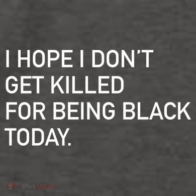 I Hope I don't Get Killed For Being Black Today Vector Backpack