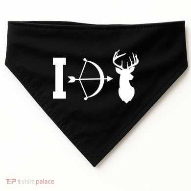 I Hunt Deer USA-Made Doggie Bandana