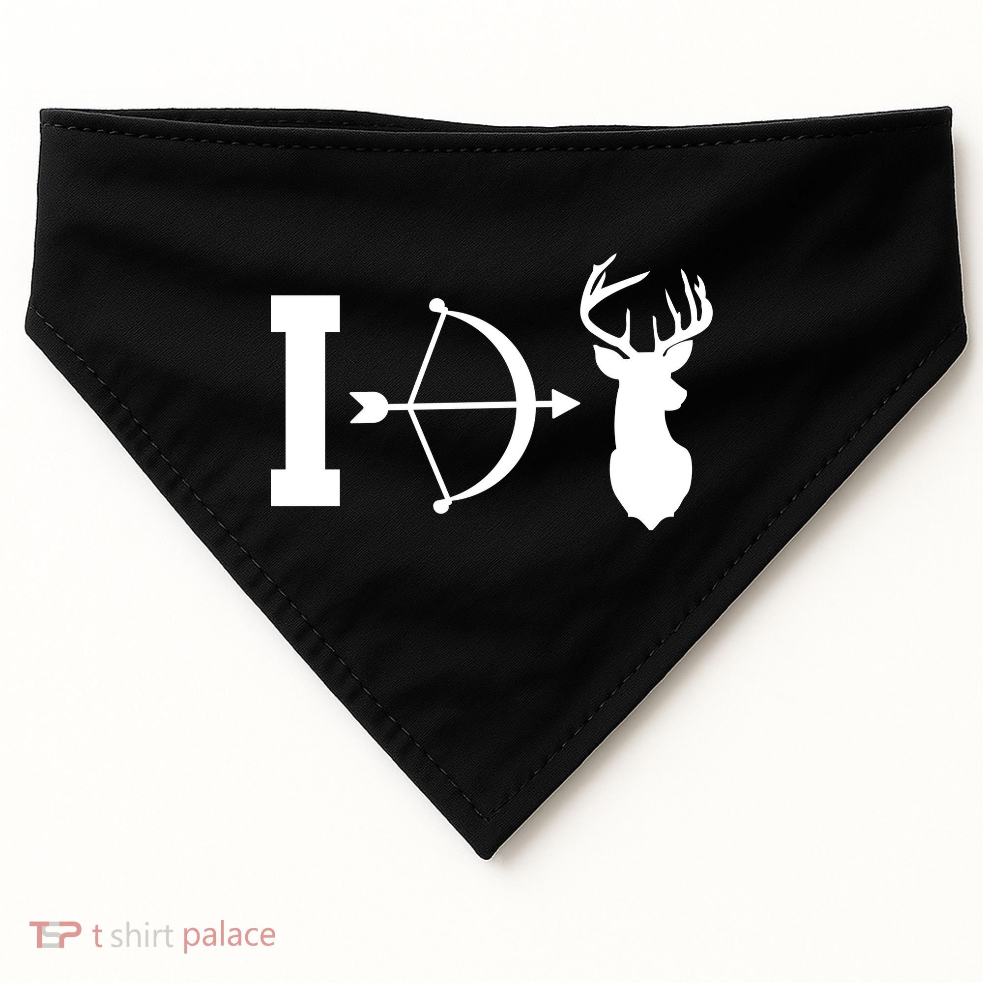 I Hunt Deer USA-Made Doggie Bandana