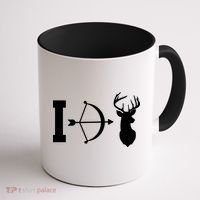 I Hunt Deer Coffee Mug thumb 1