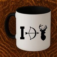 I Hunt Deer Coffee Mug thumb 2