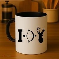 I Hunt Deer Coffee Mug thumb 4