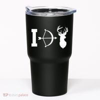 I Hunt Deer Tumbler thumb 0