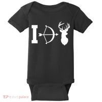 I Hunt Deer Baby Bodysuit thumb 0