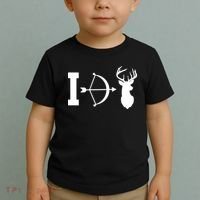 I Hunt Deer Toddler T-Shirt thumb 2