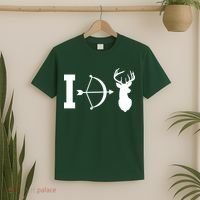 I Hunt Deer T-Shirt thumb 2
