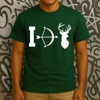 I Hunt Deer T-Shirt thumb 3