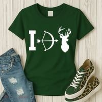 I Hunt Deer Women's T-Shirt thumb 3