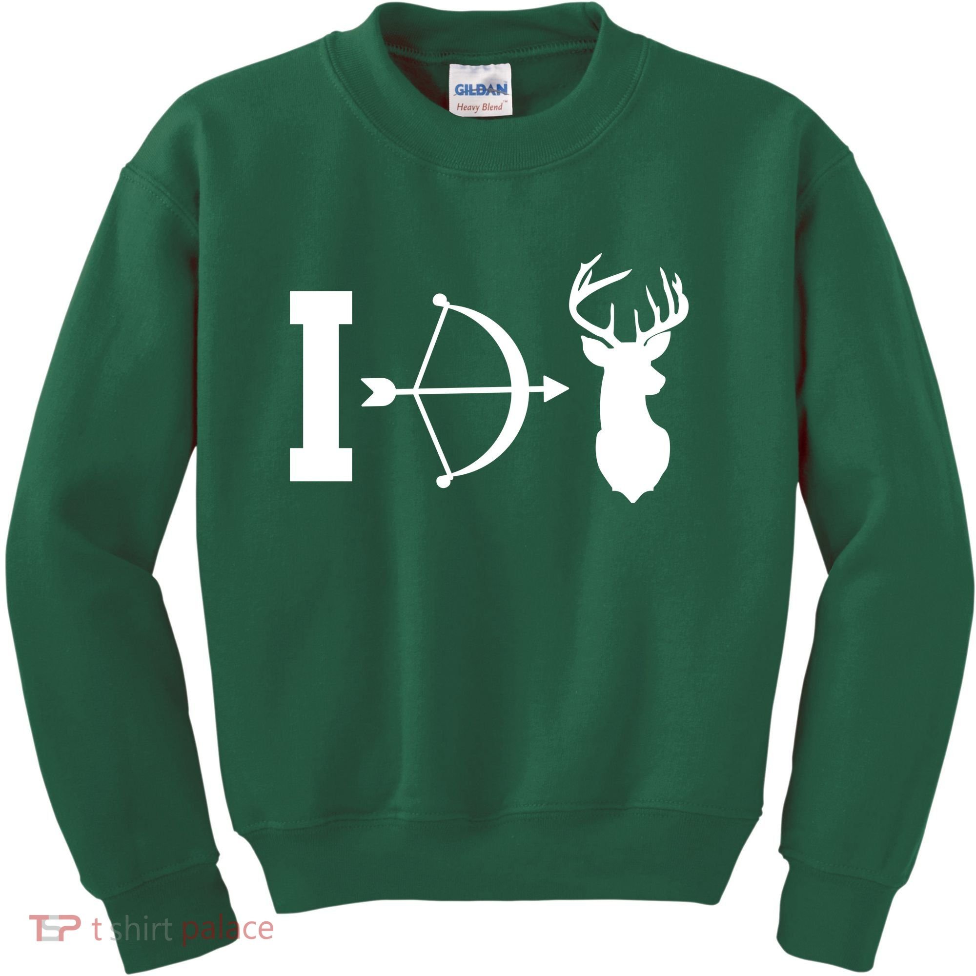 I Hunt Deer Kids Sweatshirt