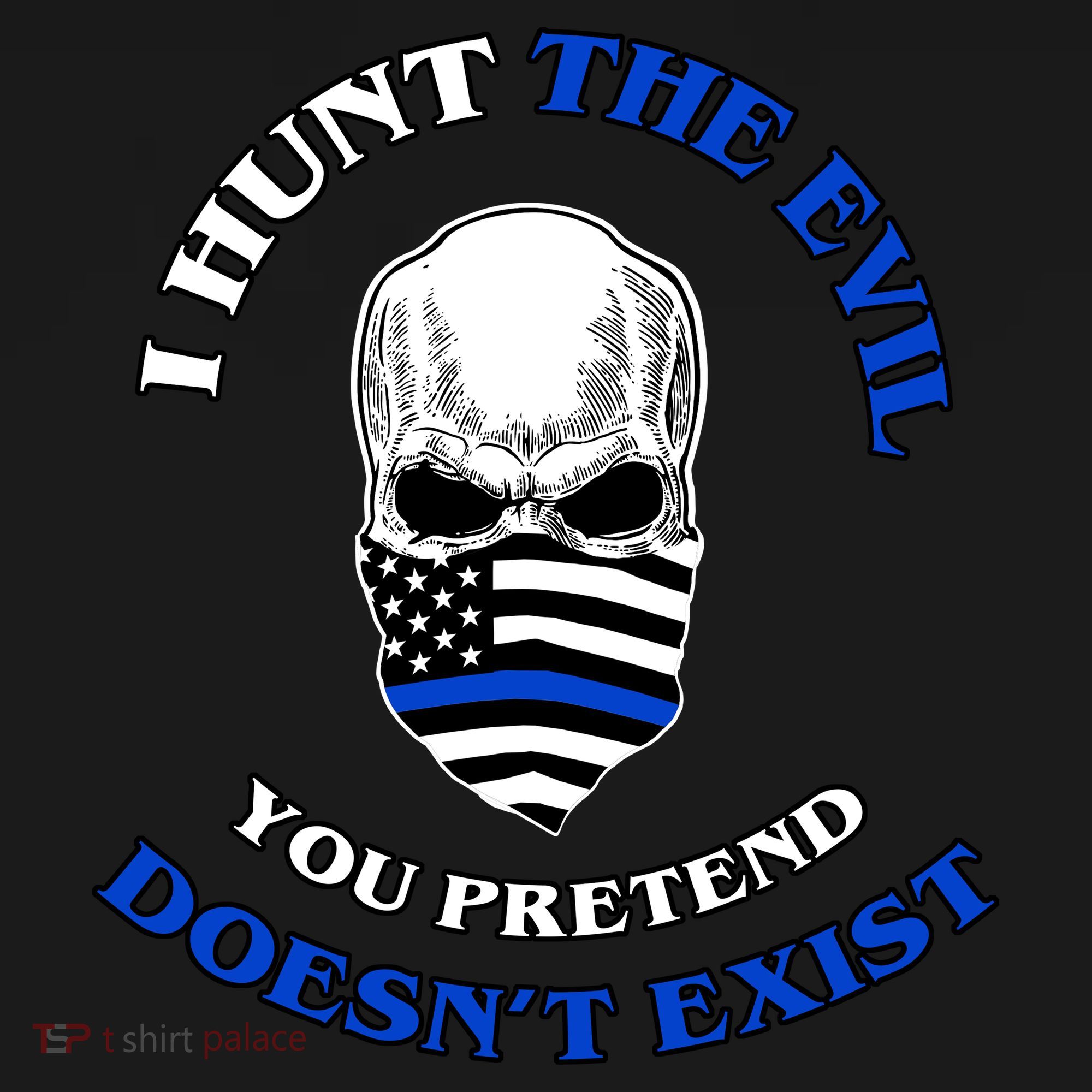 I Hunt The Evil You Pretend Doesn't Exist Bucket Hat