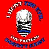 I Hunt The Evil You Pretend Doesn't Exist Santa Hat thumb 1