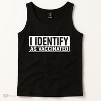 I Identify As Vaccinated Tank Top thumb 2