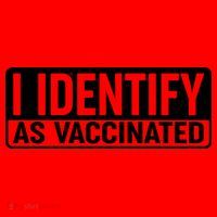 I Identify As Vaccinated Santa Hat thumb 1