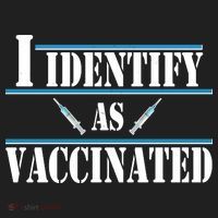 I Identify As Vaccinated Pro Vaccine Women's Sweatshirt thumb 2