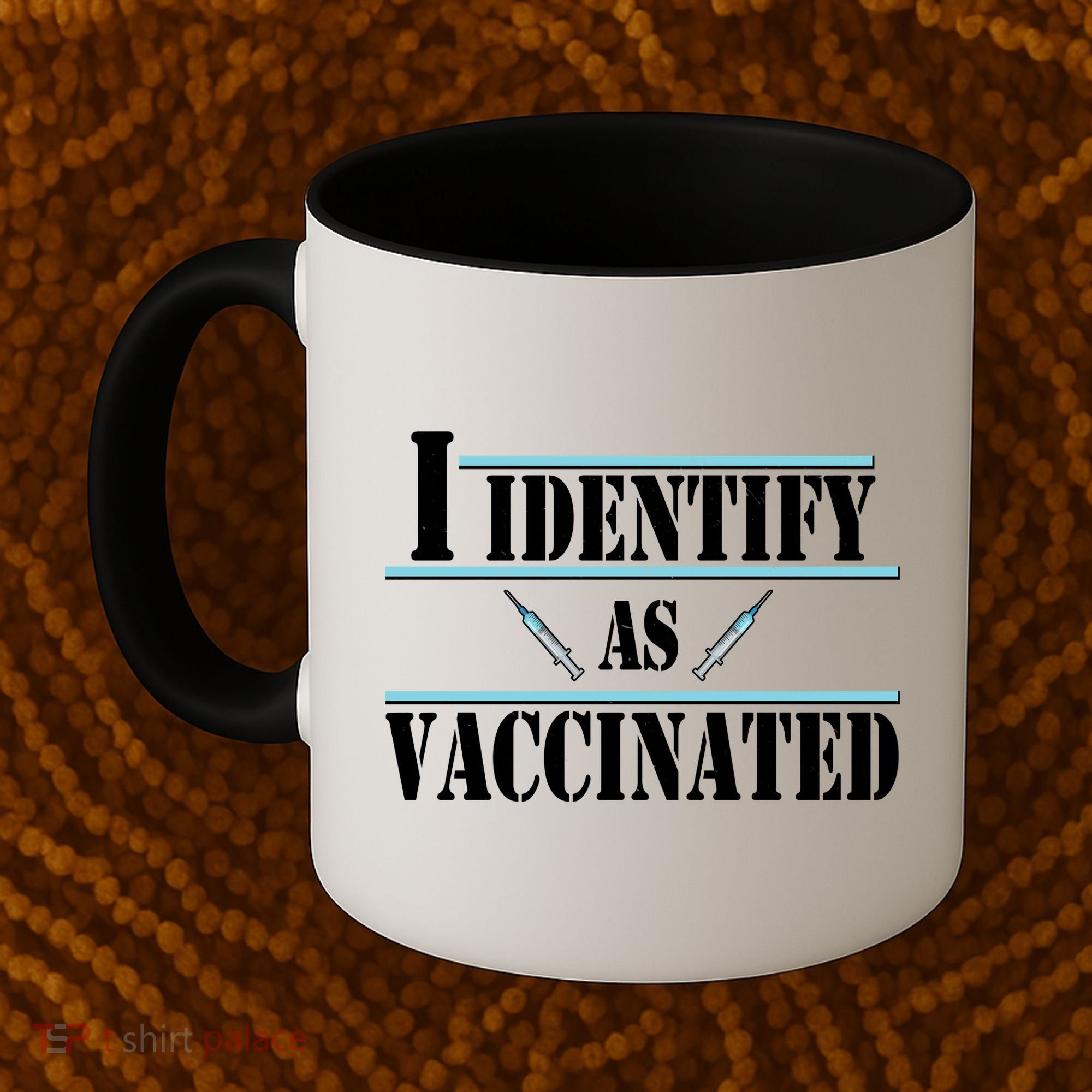 I Identify As Vaccinated Pro Vaccine Coffee Mug