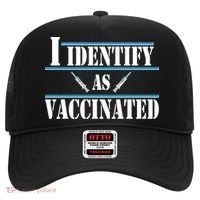 I Identify As Vaccinated Pro Vaccine Hat thumb 0