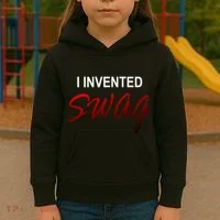I Invented Swag Kids Hoodie thumb 3