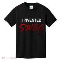 I Invented Swag Kids T-Shirt thumb 0