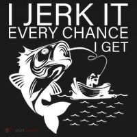 I Jerk It Every Chance I Get Funny Fishing Women's Hoodie thumb 2