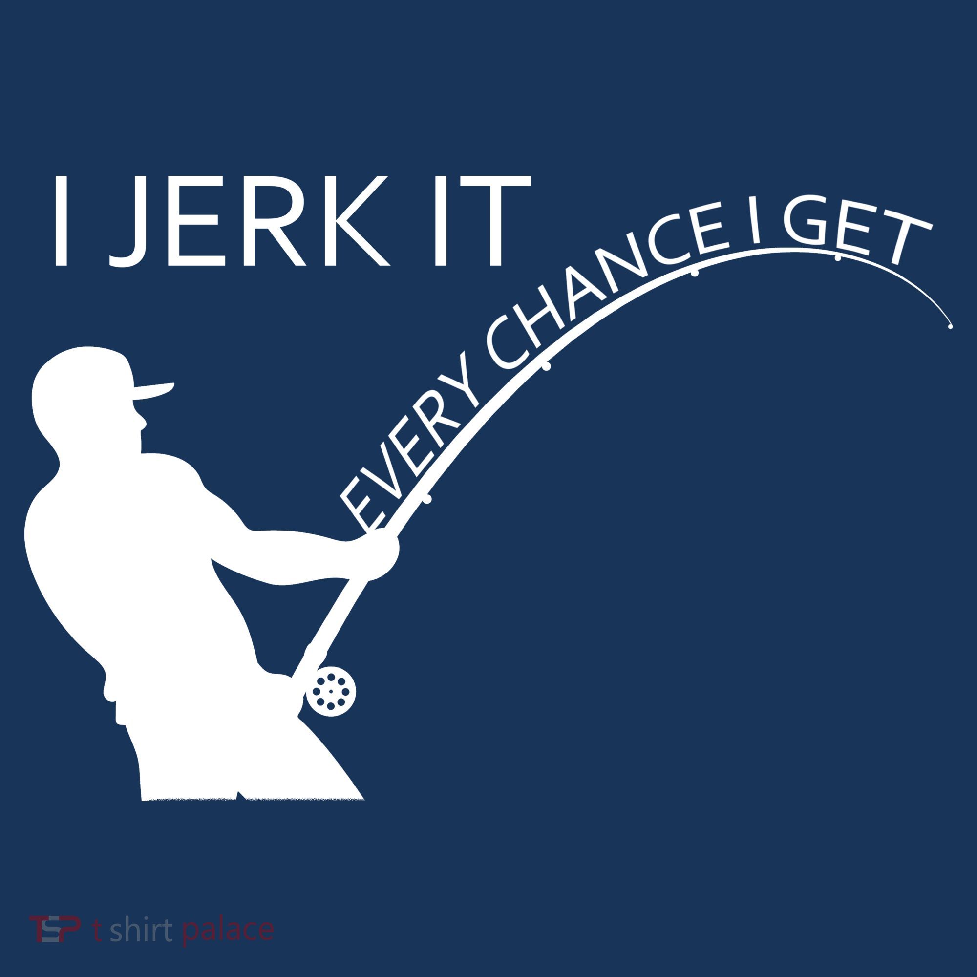 I Jerk It Funny Fishing Pole Women's Tank Top