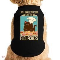 I Just Baked You Some Shut The Fucupcakes Cat Doggie Tank thumb 0