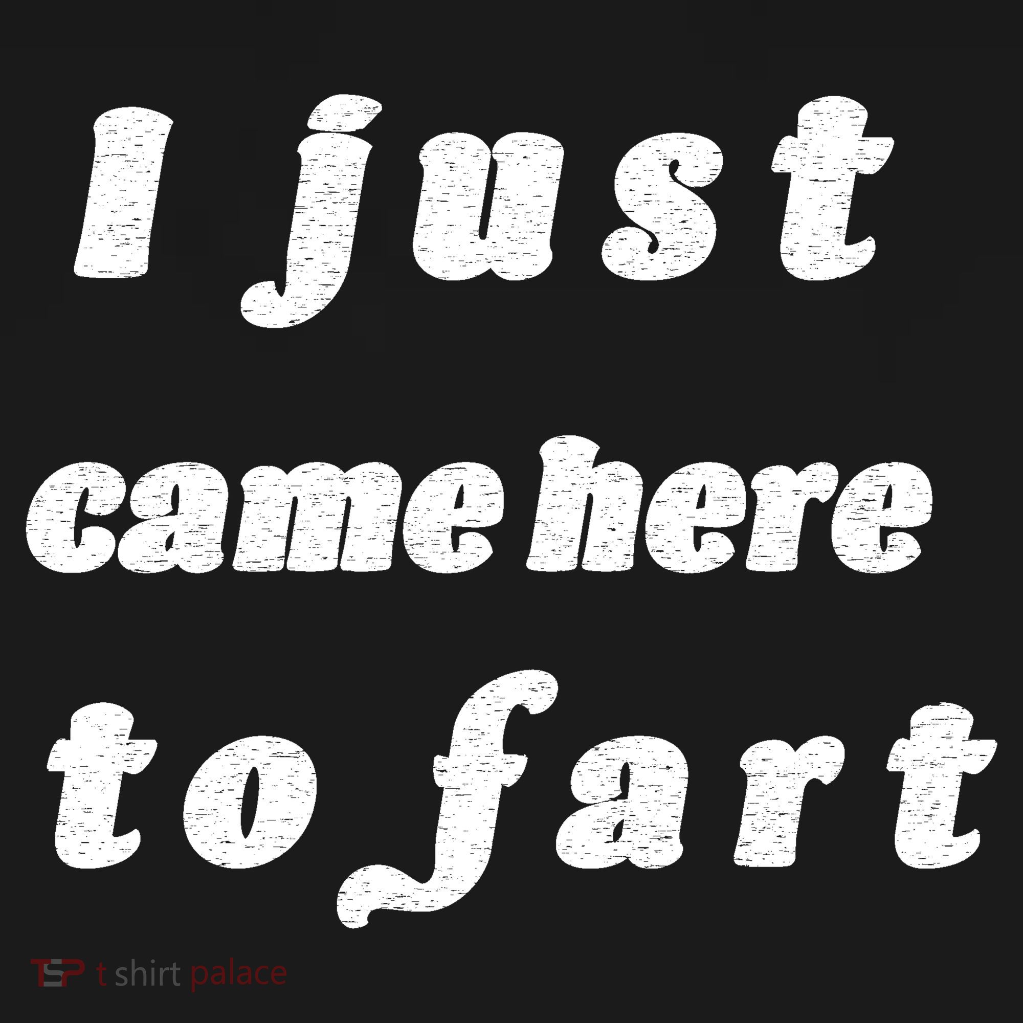 I Just Came Here To Fart Coaster