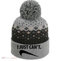 I Just Can't Funny Parody The Baniff Cuffed Pom Beanie thumb 0