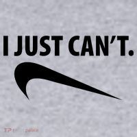 I Just Can't Funny Parody Women's Racerback Cropped Tank thumb 2