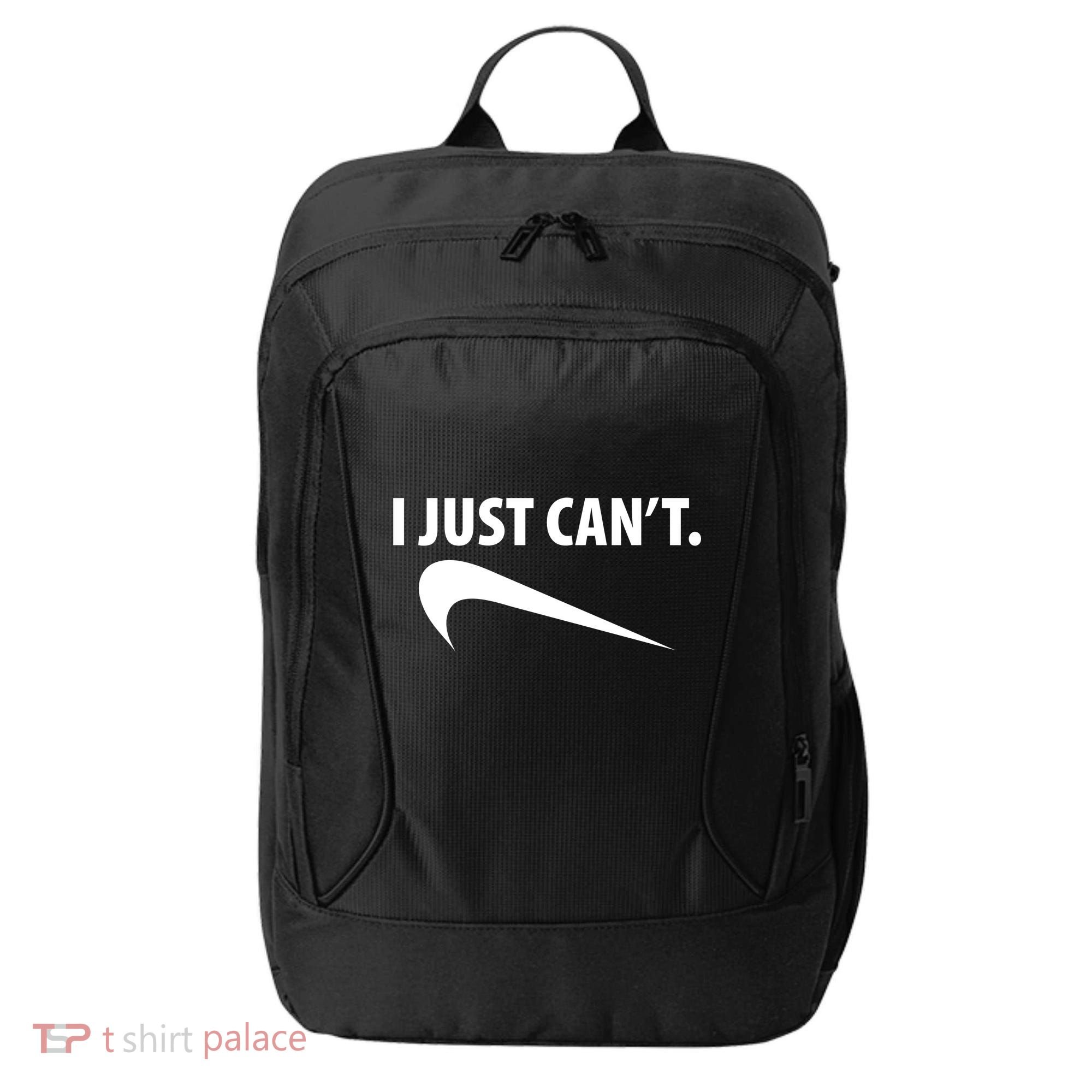 I Just Can't Funny Parody City Backpack
