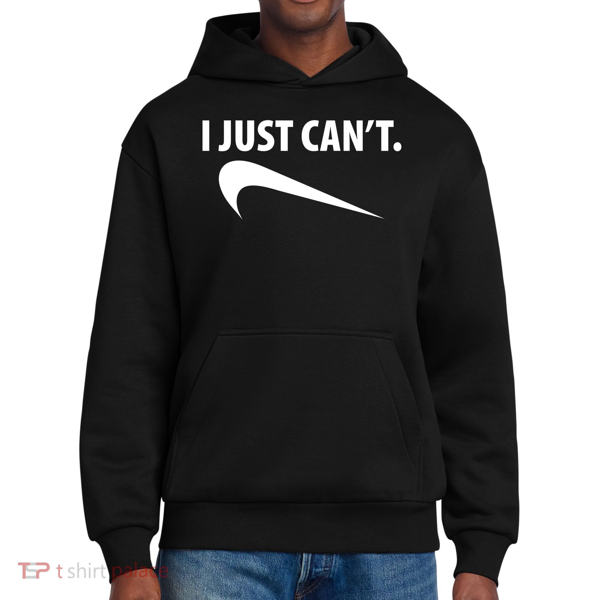 I Just Can't Funny Parody District V.I.T. Heavyweight Hoodie