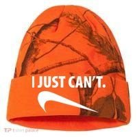 I Just Can't Funny Parody Kati Licensed 12" Camo Cuffed Beanie thumb 0