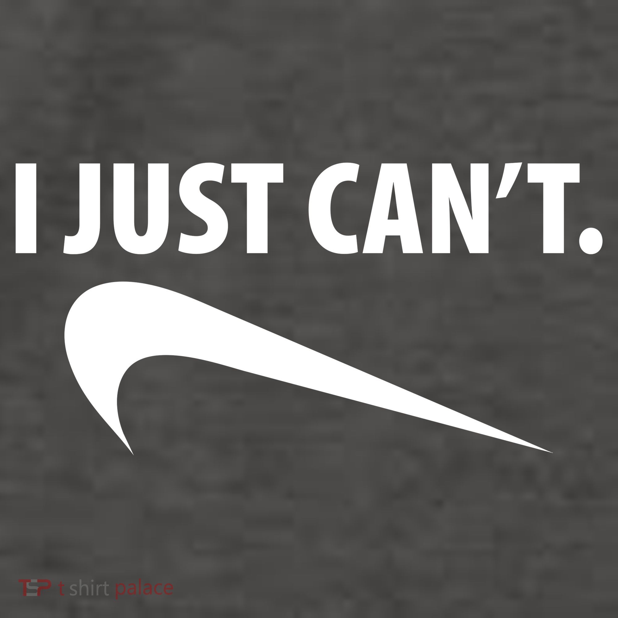 I Just Can't Funny Parody Vector Backpack