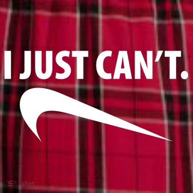 I Just Can't Funny Parody Women's Flannel Plaid Pajama Pants