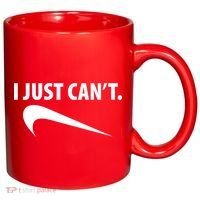 I Just Can't Funny Parody 11oz C Handle Ceramic Mug thumb 0