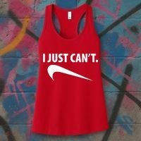 I Just Can't Funny Parody Women's Tank Top thumb 3