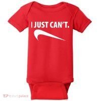 I Just Can't Funny Parody Baby Bodysuit thumb 0